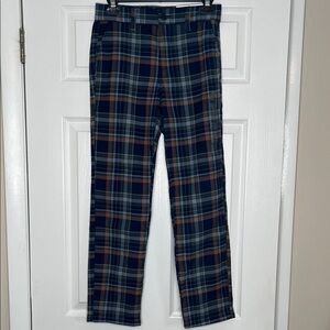 American Eagle Outfitters Women's Plaid Pants - Blue, Black, Brown